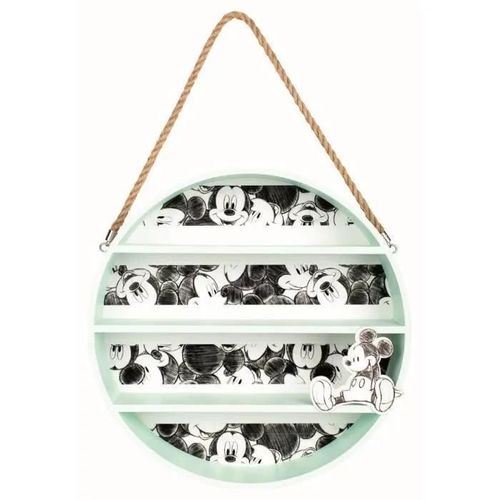 Étagère Murale En Bois Mickey Mouse - Northstar - 40x10,5x40cm - Chambre - Enfant - Petit Meuble Complément