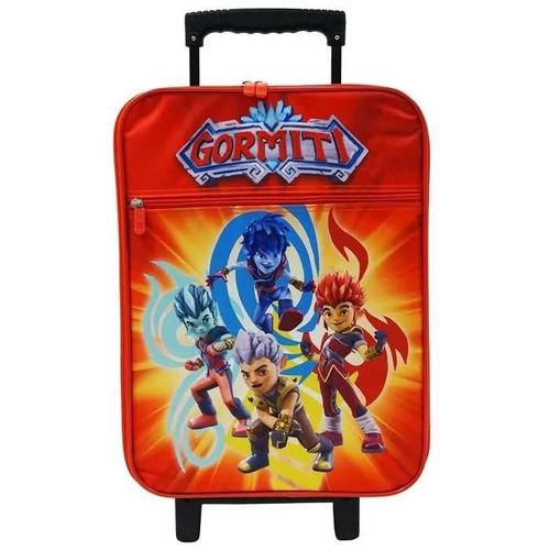 Valise Trolley Cabine Souple - Gormiti - 33,5x53x18 cm - 2 Roulettes - 25 Litres - Orange