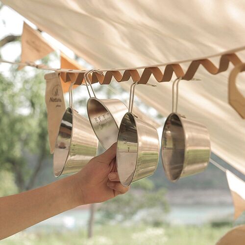 Corde Suspendue De Camping En Pleinn Air, Tente, Auvent De Rangement, Sangle De Linge, Lanière De Suspension Antidérapante Voyage Randonnée Équipement De Pêche