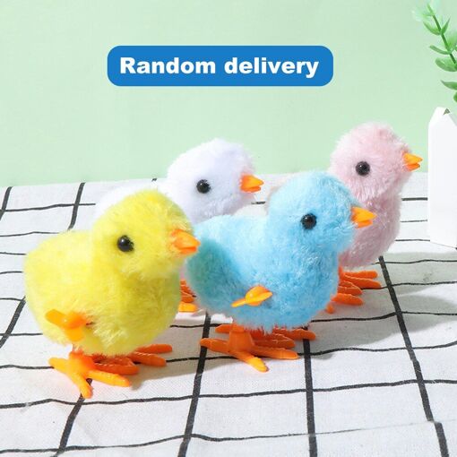 4 Poussins Sauteurs à Remonter Pour Pâques – Jouets Mécaniques Mignons Qui Sautent, Idéal Cadeau Surprise Œufs De Pâques Enfants Filles Garçons