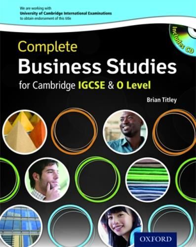 Complete Business Studies For Cambridge Igcseâ® And O Level With Cd-Rom (Paperback)