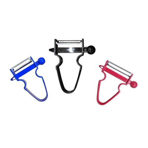 Ensemble Trio Magique De Cuisine Poour Éplucher, Trancher Et Découper, Coupe En Julienne, Râpe, Lames Multiples En Acier Inoxydable, Pour Faire Des Zestes, Accessoires, 1 Ou 3 Pièces