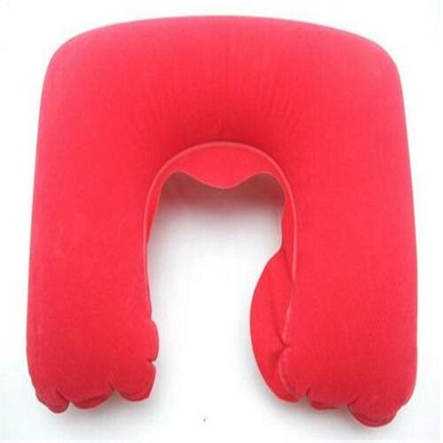 1 * Oreiller Cervical En Forme De Uu, Oreiller De Voyage, Repose-Cou, Coussin D'air Pour Avion 