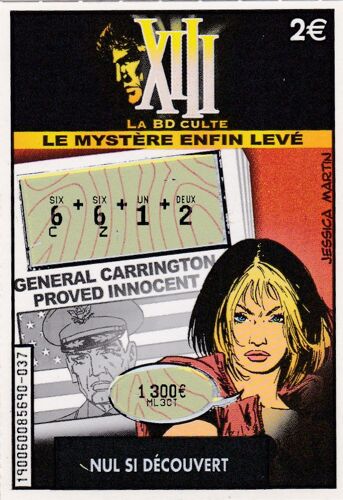 Ticket Fdj Xiii Jessica Martin