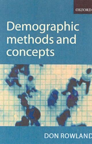 Demographic Methods And Concepts