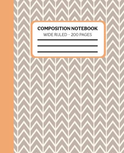 Tribal Arrows Composition Notebook College Ruled: Coral Navy Color Composition Notebook College Ruled, Composition Notebook Tribal Arrows, Indigenous ... For Girls, 200 7.5x9.25 College Ruled Pages