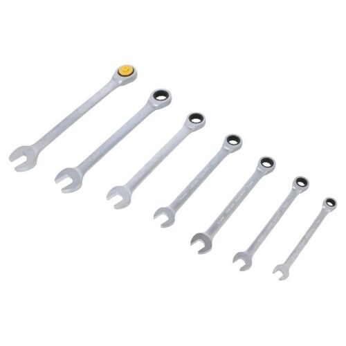CK - Jeu de 7cles plate mixte a cliquet non reversibles