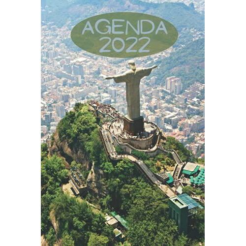 Agenda 2022: Brazil, Brazilian Themed, Standard Weekly Planner. 6x9" (15.24 X 22.86 Cm). Rio De Janeiro, Beaches, Nature