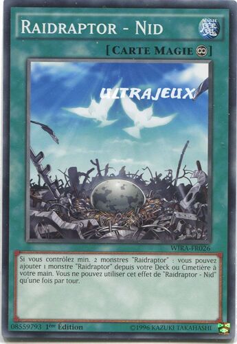 Yu-Gi-Oh! - Wira-Fr026 - Raidraptor - Nid - Commune