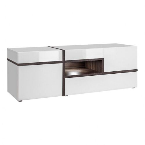 Meuble Tv 150cm Collection Criss Avec Led Intégrés. Meuble Déco, Moderne Et Design Pour Votre Salon.