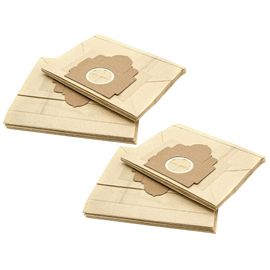 vhbw 20x Sacs compatible avec Moulinex CL 3.51 Power Class, CL 4.. Power Class aspirateur - papier, 22,5cm x 20,5cm, couleur sable