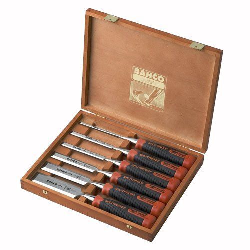 Bahco 434-S6 Bevel Edge Chisel Set Set Of 6