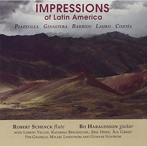 Impressions D'amerique Latines : Ginastera, Barrios, Piazzolla Schenck, Flute & Haraldson, Guitare