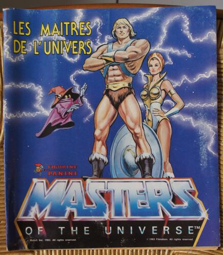 Album Figurines Panini  N° 1 : Les Maîtres De L'univers -  Mattel  Inc 1983