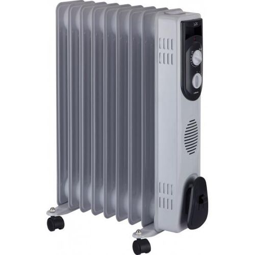 JATA R109 Intérieure Gris 2000 W Chauffage électrique à bain d'huile