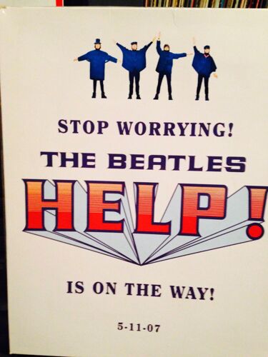 5 Photos Des Beatles Dans Boitier Help Avec Sac Beatles