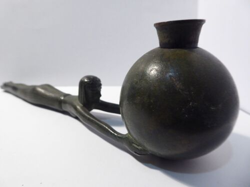 Brûle Parfum En Bronze - Art Déco - Mode Retour D'egypte