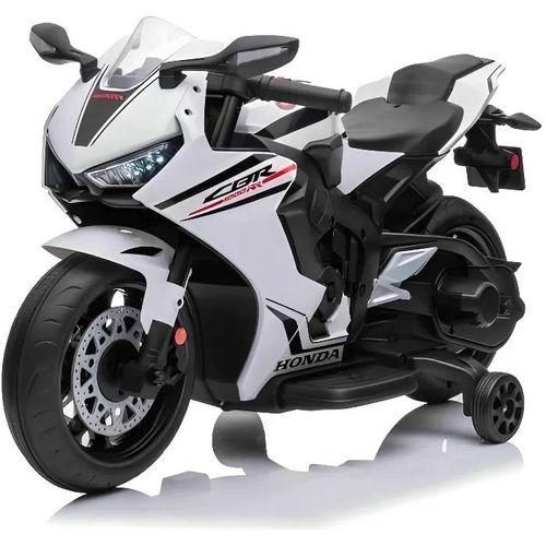 Moto Électrique Honda Cbr 1000rr, Sous Licence, Batterie 12v, Siège En Similicuir, Roues En Plastique, Moteur 30w, Feux À Led