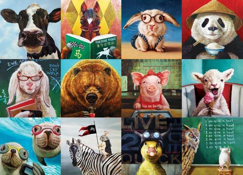 Funny Animals - Puzzle 1000 Pièces