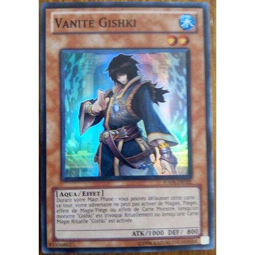 Carte Yu-Gi-Oh - Vanité Gishki - Ha05-Fr032 Super Rare