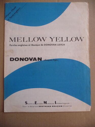 Mellow Yellow   Donovan