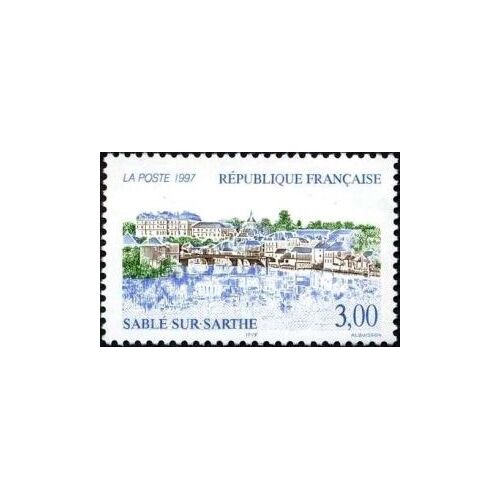 Timbre France 1997, Oblitéré - Sablé-Sur-Sarthe - 3.00 Yt3107