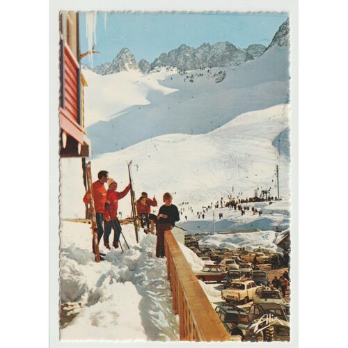 Carte Postale Bagnères De Bigorre, La Mongie, Les Pentes Du Pain De Sucre