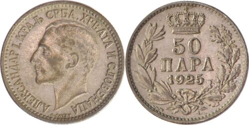 Yougoslavie - 1925 - 50 Para - Royaume Des Serbes, Croates Et Slovènes - B118
