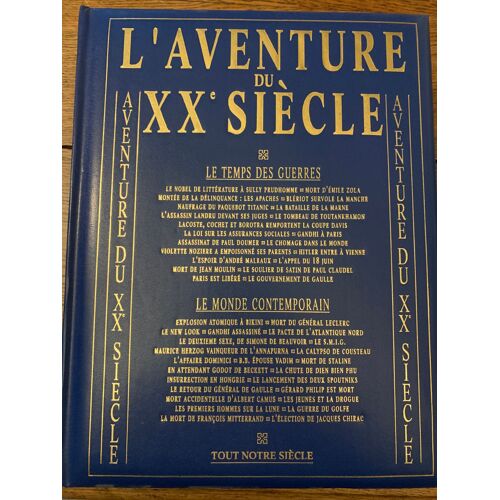 L’Aventure Du Xx Siècle 