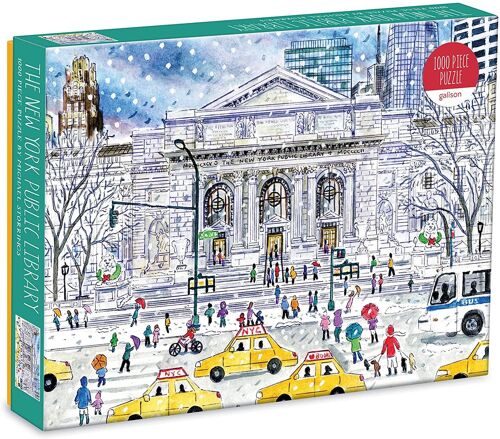 Michael Storrings New York Public Library 1000 Piece Puzzle
