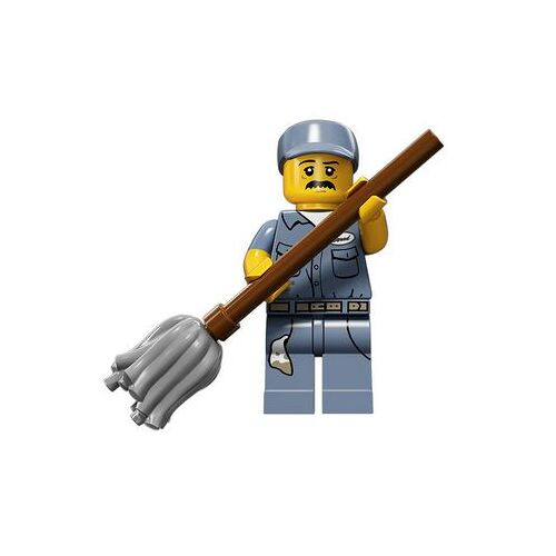 Figurine LEGO Serie 15 : NETTOYEUR