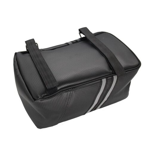 Sac De Rangement Étanche En Cuir Pu Pour Moto Et Vélo, Coffre Arrière Electrolux T1, Bagages En Poudre, Sacoche De Vélo Vtt, Sac Initié, 8l " Nipseyteko "