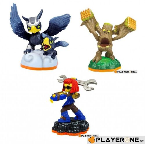 Skylanders Giants Figurine : Triple Pack C : Sprocket/sonic/stump