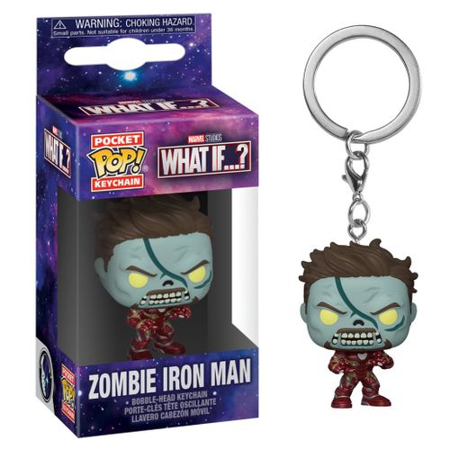 Marvel What If - Pocket Pop Keychains - Zombie Iron Man