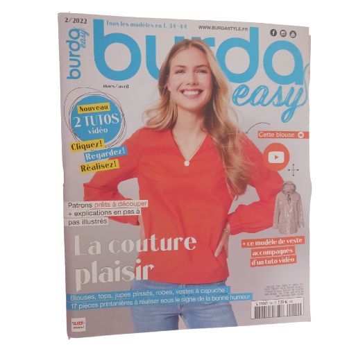 Magazines Burda Easy N°14 Mars Et Avril 2022