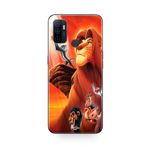 Coque Oppo A32 Le Roi Lion Film Disney Simba Nala Mufasa