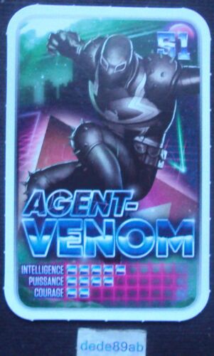 Carte Marvel Leclerc Réveil Ton Pouvoir N°51 : Agent Venom