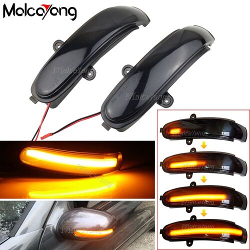 Clignotant Led Pour Mercedes Benz Classe C W203 S203 Cl203 2001 ¿ 2007, Indicateur De Miroir Latéral, Lumière Séquentielle
