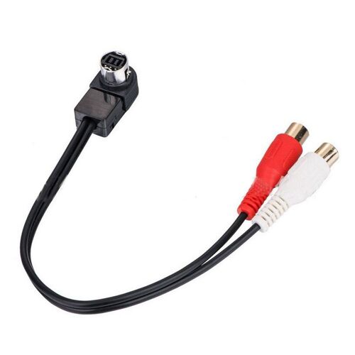 Adaptateur de câble Audio pour voiture, 30cm, nouvel accessoire de voiture pour Alpine 2 RCA
