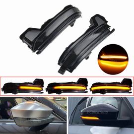 Rétroviseur Led Pour Skoda Kodiaj 2016 ? 2020, Clignotant, Feux De Voiture Jaunes, Feux Latéraux