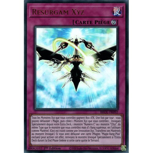 Yu-Gi-Oh! - Brol-Fr092 - Resurgam Xyz - Ultra Rare 1ère Édition
