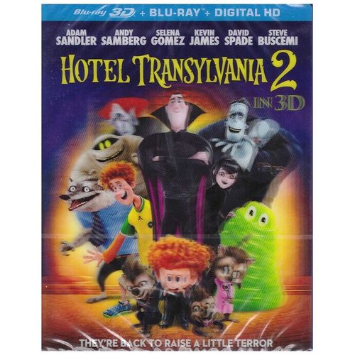 Hotel Transylvania 2 - Edition 3d - Inclus Digital Hd (Blu Ray 3d + Blu Ray) - Edition Belge
