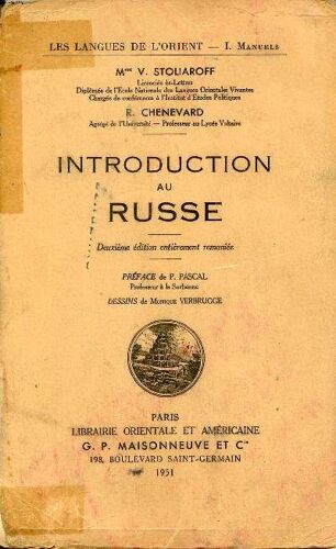 Introduction Au Russe 2è Édition