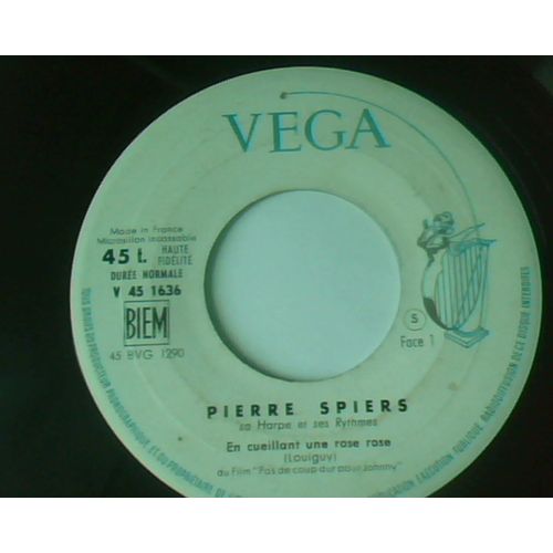 En Cueillant Une Rose Rose - 45 Tours Ep (Longue Durée)