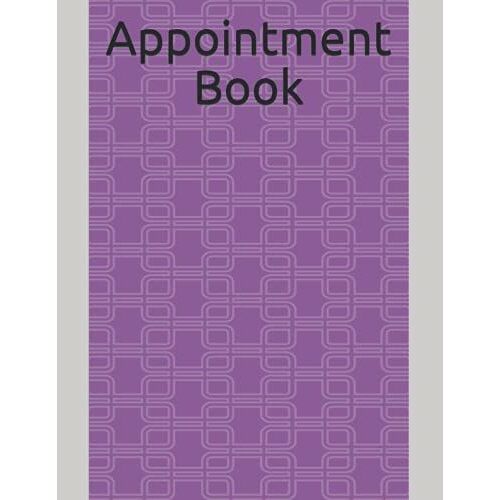 Appointment Book: Undated Hourly Planner