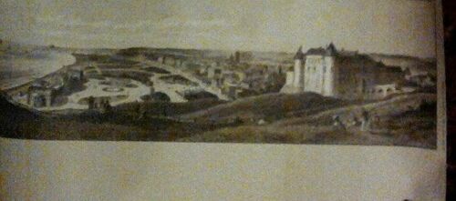 Affiche: Panorama Dieppe 1857