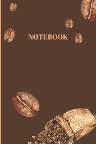 Coffee Bean Notebook: Blank Lined Notepad For Writing
