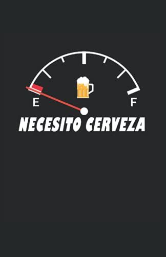 Necesito Cerveza Divertida Pantalla De Tanque De Cerveza: Cuaderno | Cuadriculado | A Cuadros, Din A5 (13,97x21,59 Cm), 120 Pginas, Papel Color Crema, Cubierta Mate