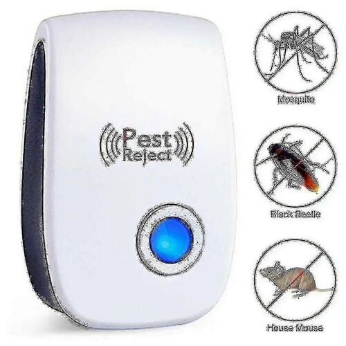 4 pièces contre les souris ultrasonique répulsif antiparasitaire électronique insecte -JA