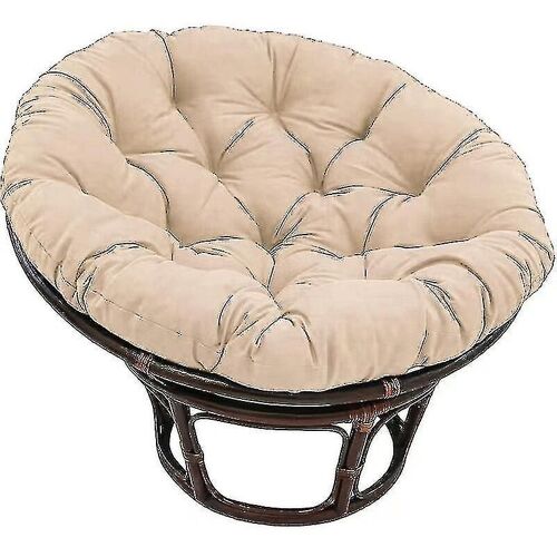 Coussin Rond, Coussin De Chaise Capitonné Rond, Coussin De Sol Confortable Épais De Couleur Unie, Coussin De Jardin, Coussin De Fauteuil En Rotin, Coussin De Chaise Suspendu